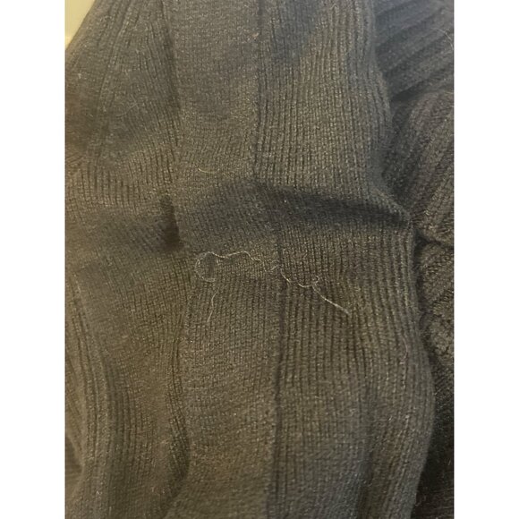 Kenneth Cole Black Knit Cowl Neck Sweater Womens S - Picture 4 of 6